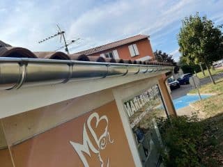 pose de nouvelle gouttière à St Priest 69