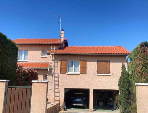 Chantier complet de rénovation de toiture à Saint-Priest