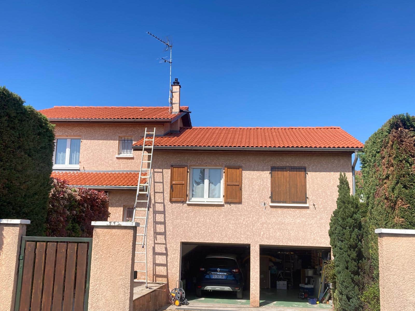 Chantier complet de rénovation de toiture à Saint-Priest