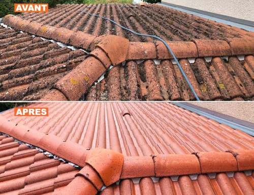Chantier démoussage toiture à Francheville garantie decennale