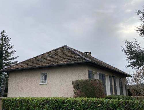 Pose d’un nouveau faîtage sur toiture à Chassieu