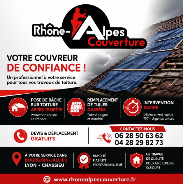 urgence couvreur tempête 69, 38