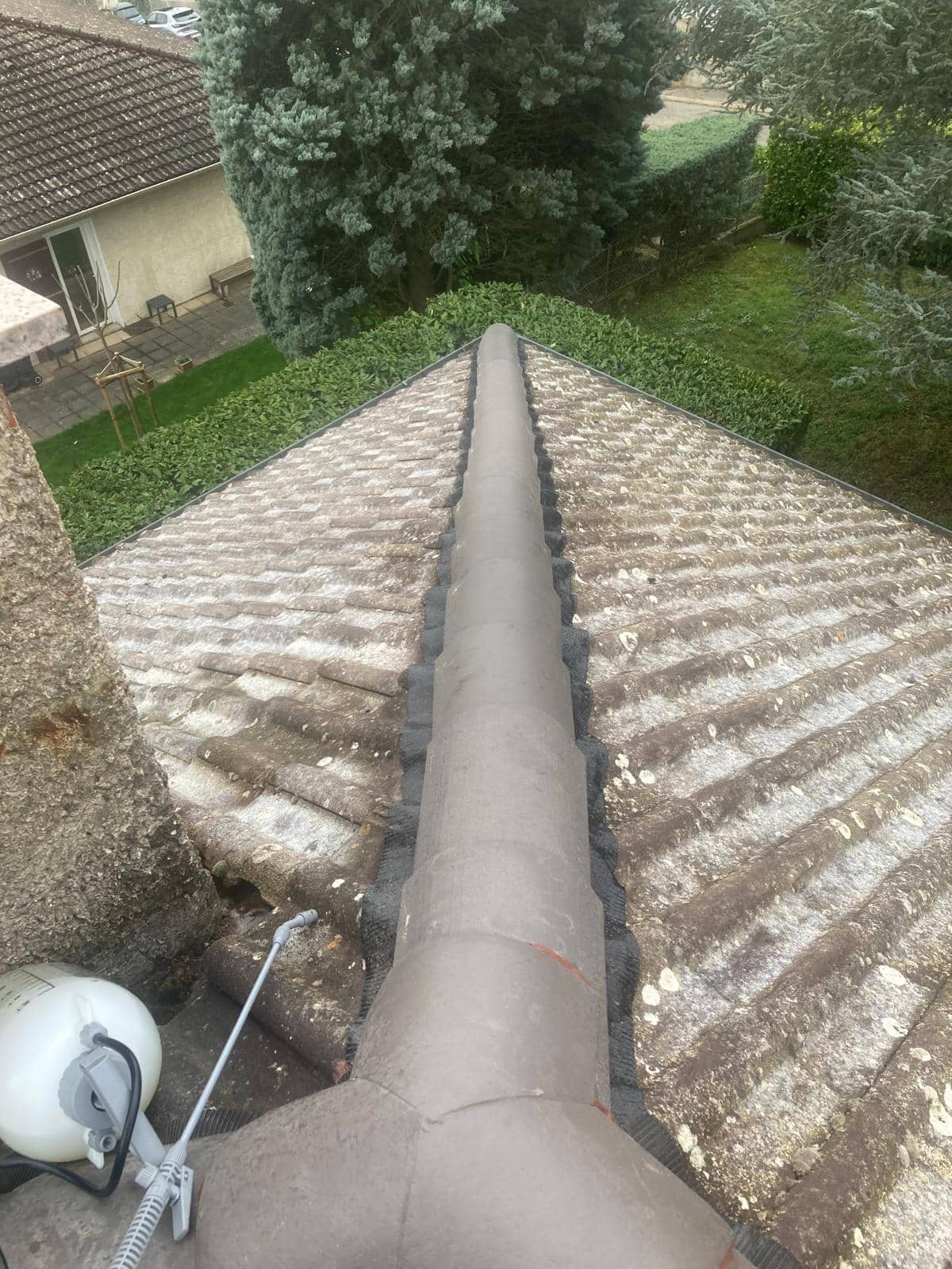 remplacement du faitage de toiture à Ecully (7)